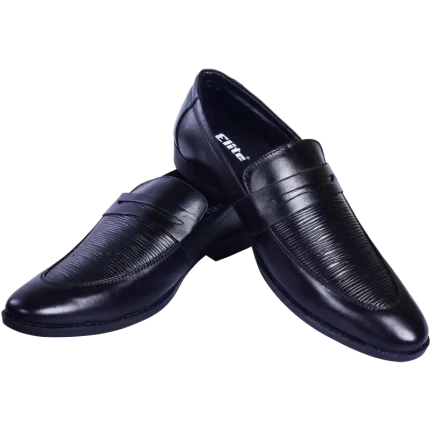 Elite Men Black Loafer S306462