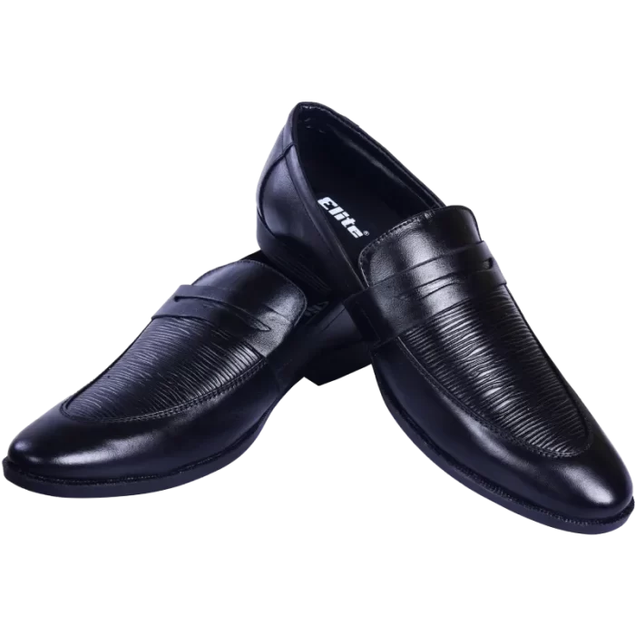 Elite Men Black Loafer S306462