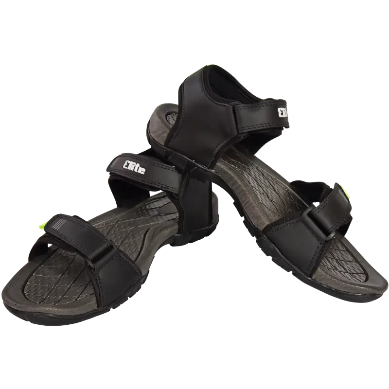 Elite Men Black Sandal G313102