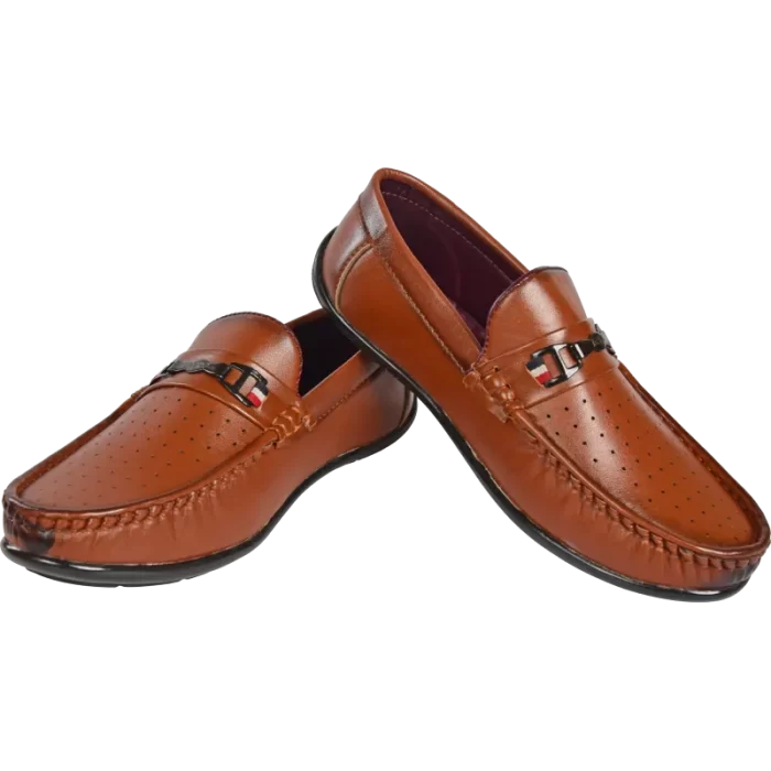 Elite Men Tan Loafers C305705