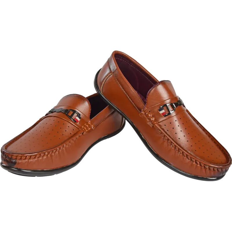 Elite Men Tan Loafers C305705