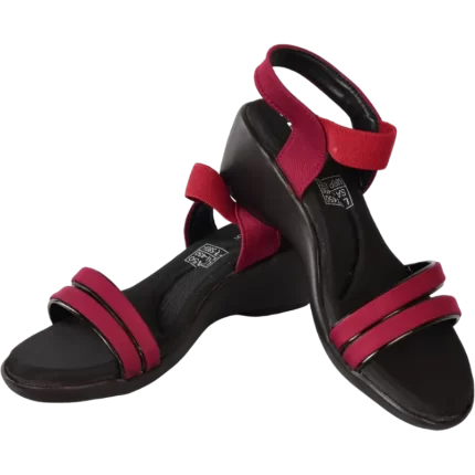 Elite Women Cherry Wedge Sandal