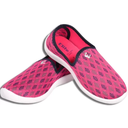 Pink Slip-On Sneakers