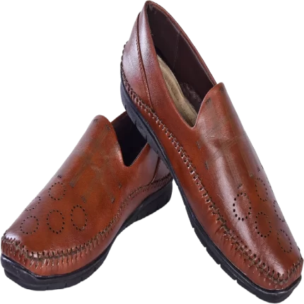 Elite Men's Tan Leather Loafers S305419