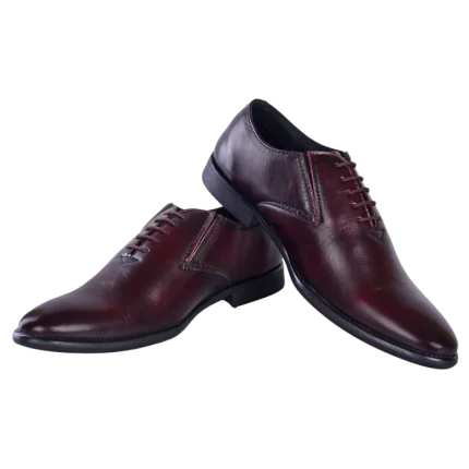 Elite Men's Brown Leather Oxford Shoes S305442