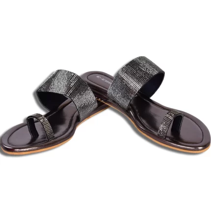 Slip-On Toe Ring Sandals