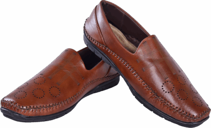 Elite Men's Tan Leather Loafers S305419