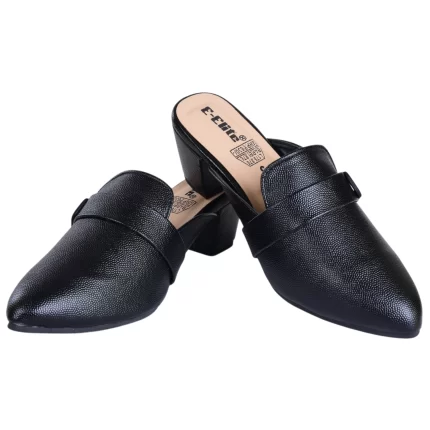 Elite Women’s Black Heel Sandal – Stylish Comfort for Every Occasion - L176876