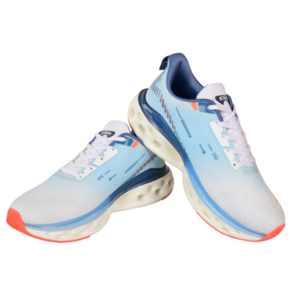 Elite Men’s Light Blue Running Shoes with Air Cushion Sole - S397436